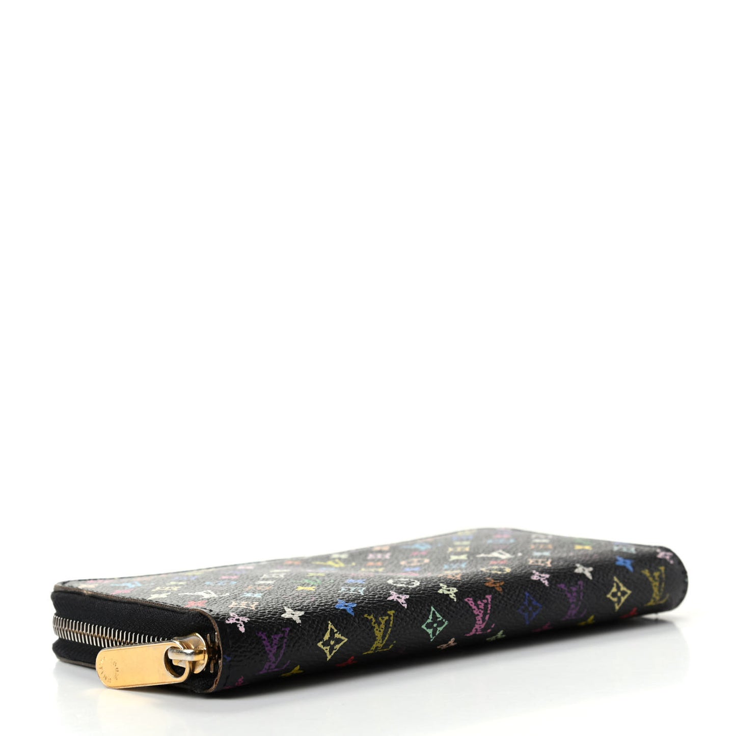 Monogram Multicolor Zippy Wallet Black