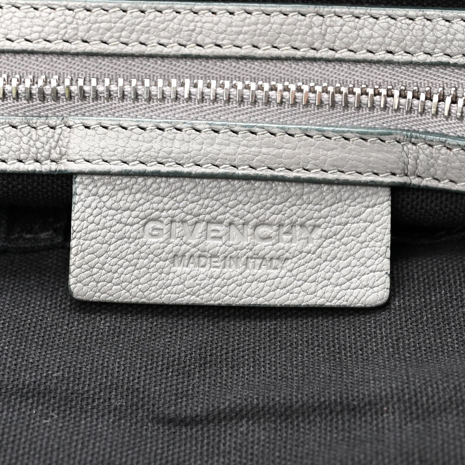 Givenchy Sugar Goatskin Medium Nightingale Elephant Grey 6 of 12