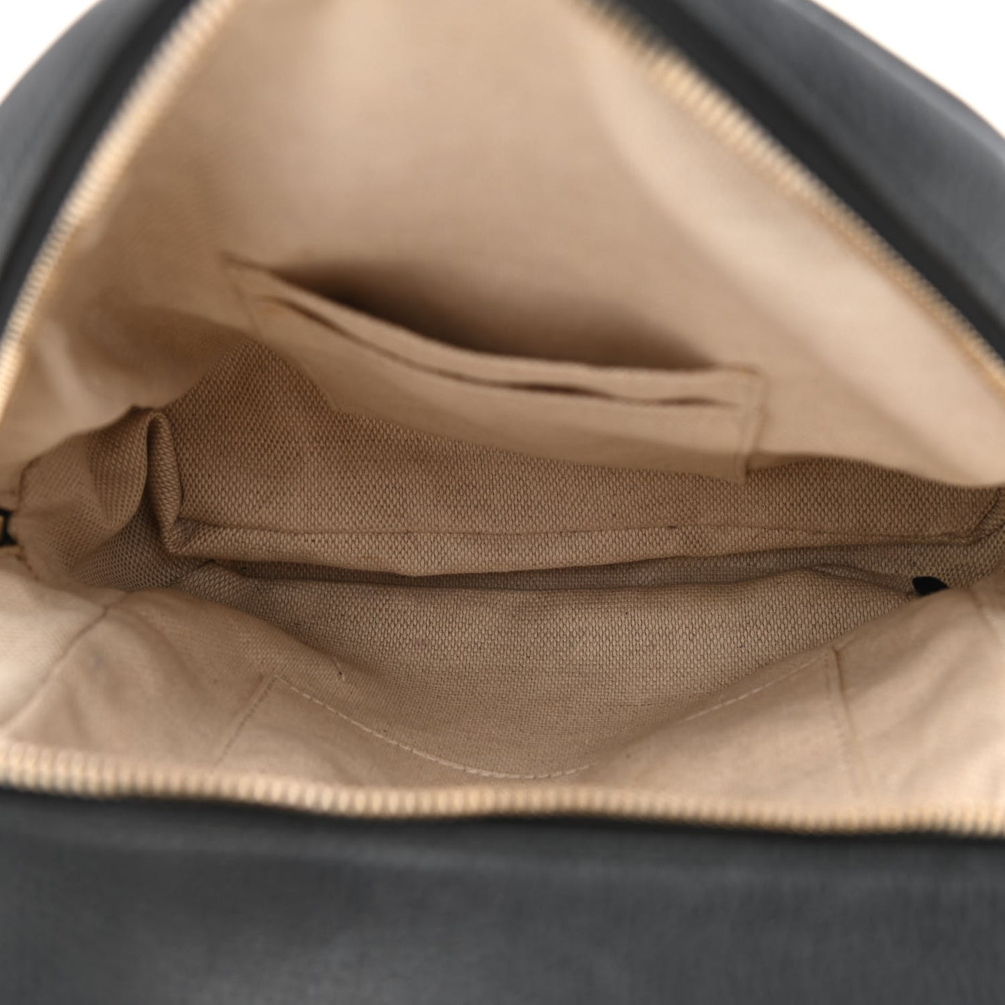 Pebbled Calfskin Soho Chain Backpack Black