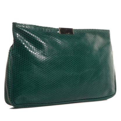 Jimmy Choo Leather Oversized Zulu Clutch 3 of 9
