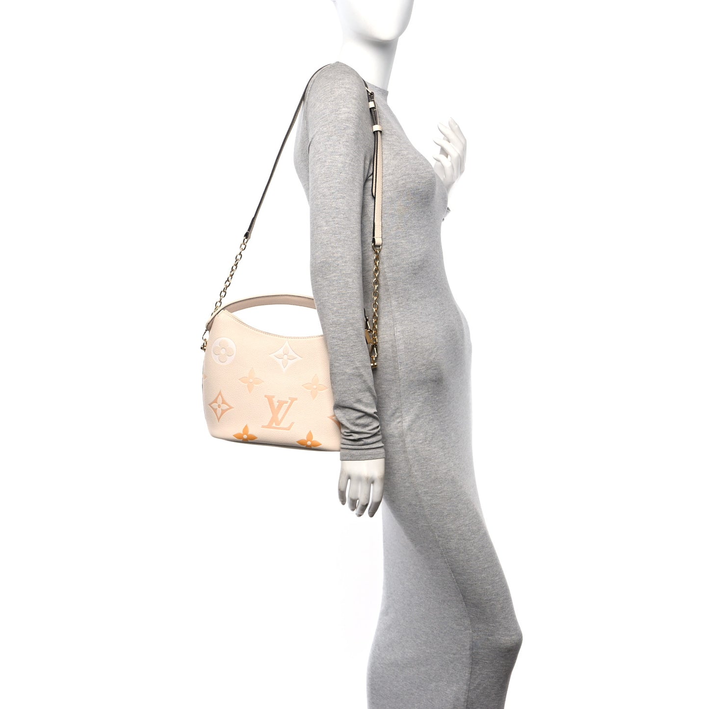 Empreinte Monogram Giant By The Pool Marshmallow Hobo Cream Saffron