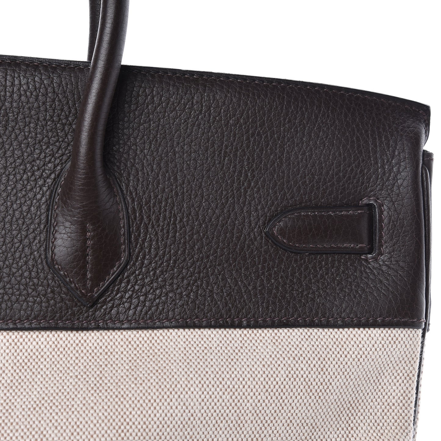 Toile Togo Birkin 40 Chocolate