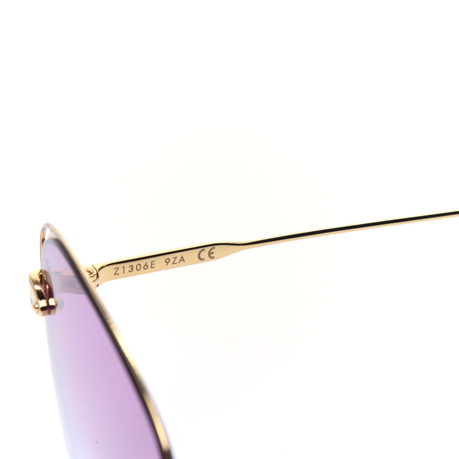 Louis Vuitton Metal A Nous Deux Sunglasses Z1306E Purple Blue 7 of 9
