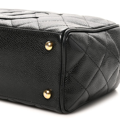 Chanel Caviar Quilted Small Bowler Black 8 of 9