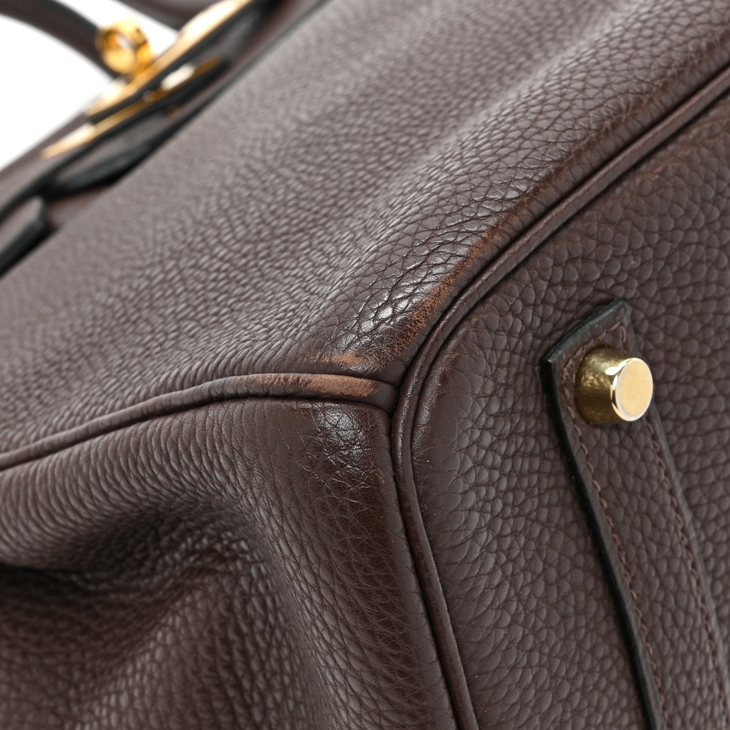 Hermes Togo BIRKIN 35 Chocolate 12 of 19