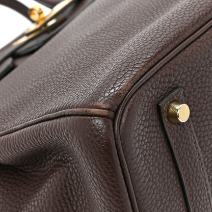 Hermes Togo BIRKIN 35 Chocolate 12 of 19
