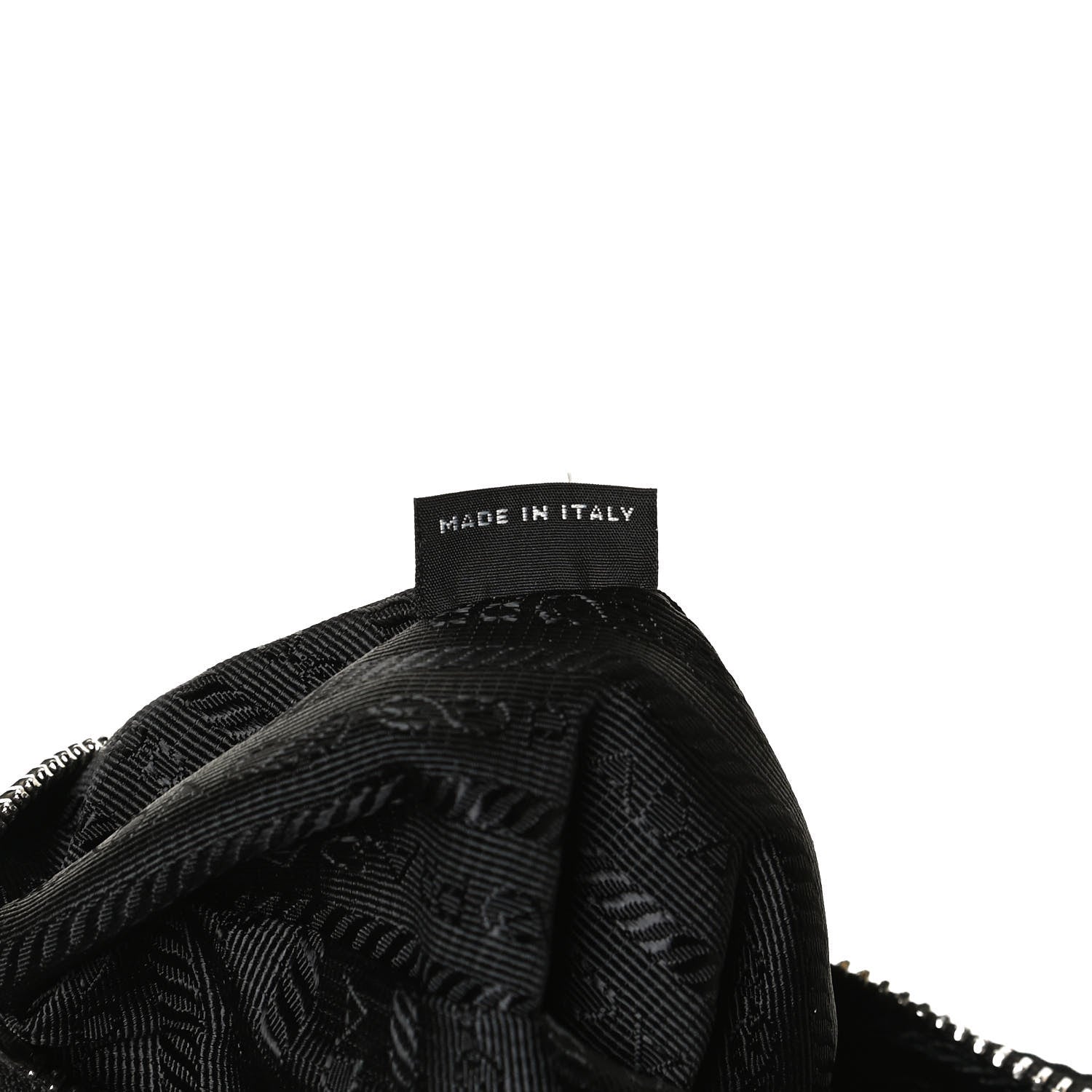 Prada Nylon Re-Edition 2005 Shoulder Bag Black 8 of 14