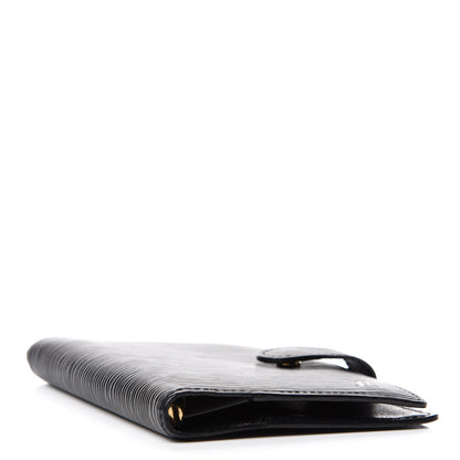 Louis Vuitton Epi Small Ring Agenda Cover Black 4 of 6