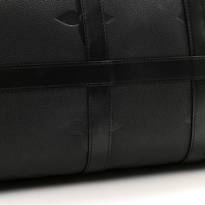 Louis Vuitton Empreinte Monogram Giant Keepall Bandouliere 45 Black 10 of 10