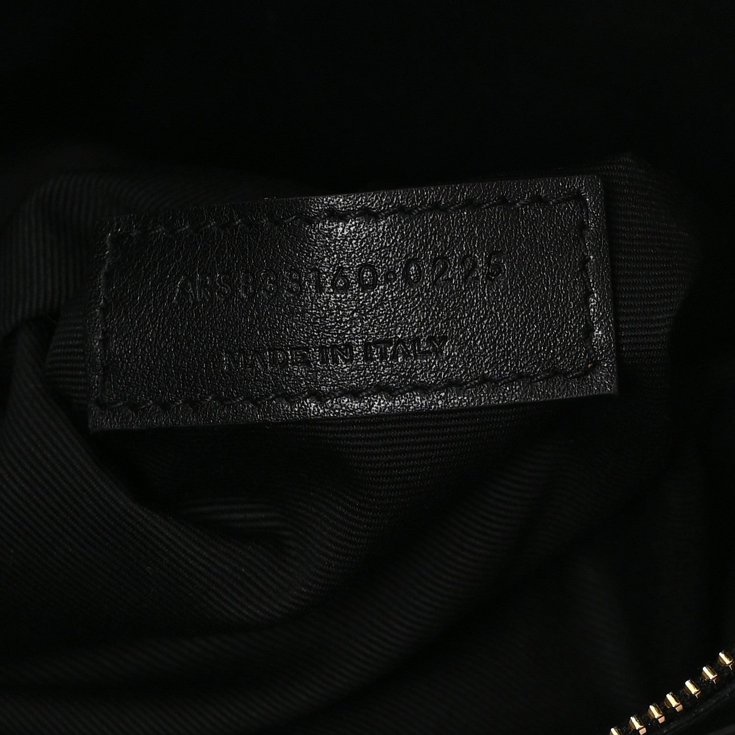 Saint Laurent Santorini Lux Calfskin Y Drawstring Tote Black 7 of 10