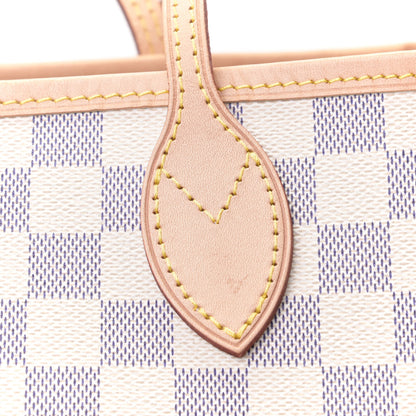 Louis Vuitton Damier Azur Neo Neverfull GM Rose Ballerine 6 of 6