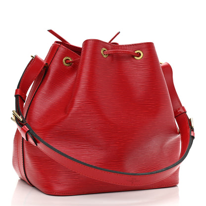 Louis Vuitton Epi Petit Noe Castillan Red 3 of 8