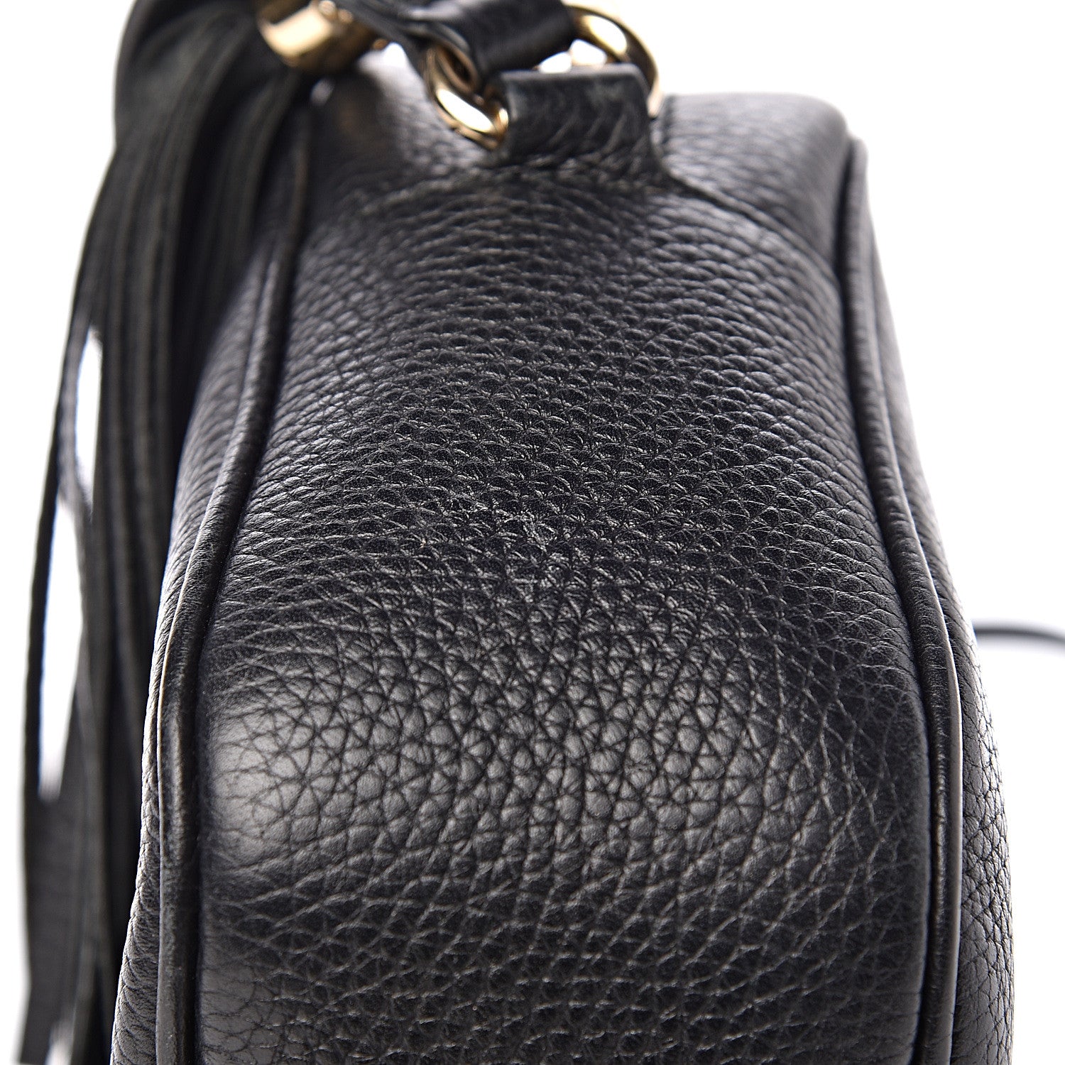 Gucci Pebbled Calfskin Small Soho Disco Bag Black 13 of 15