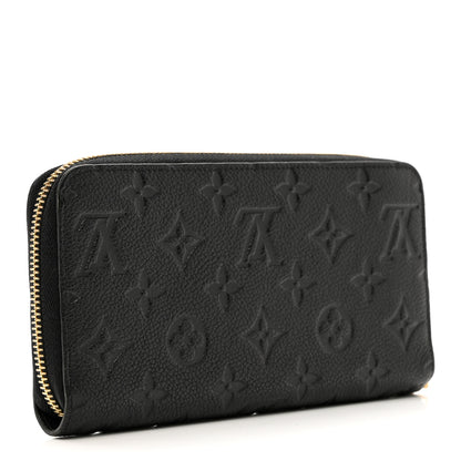 Louis Vuitton Empreinte Zippy Wallet Black 3 of 8