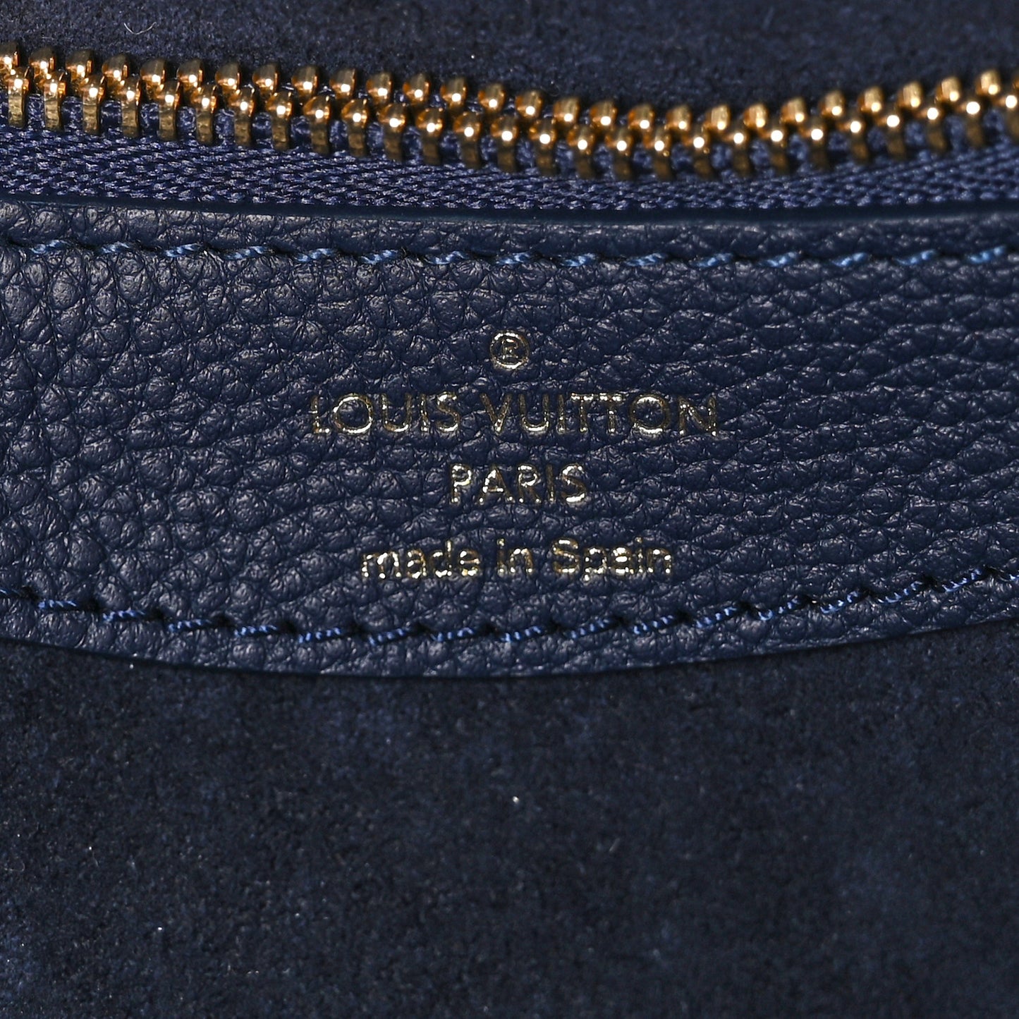 Empreinte Giant Monogram Diane Navy Creme