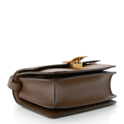 Celine Smooth Calfskin Small Classic Box Flap Bag Camel 4 of 10