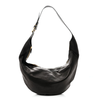 Khaite Lambskin Augustina Hobo Black 1 of 8