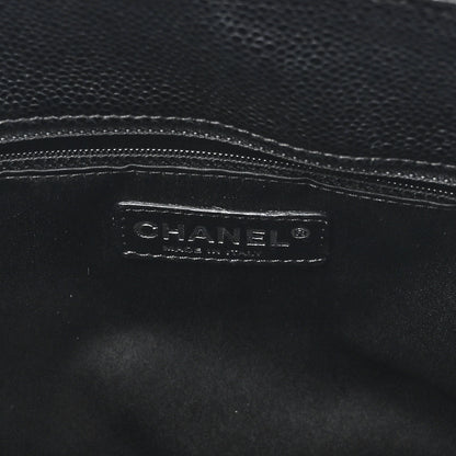 Chanel Caviar Quilted Grand Shopping Tote GST Black 6 of 10