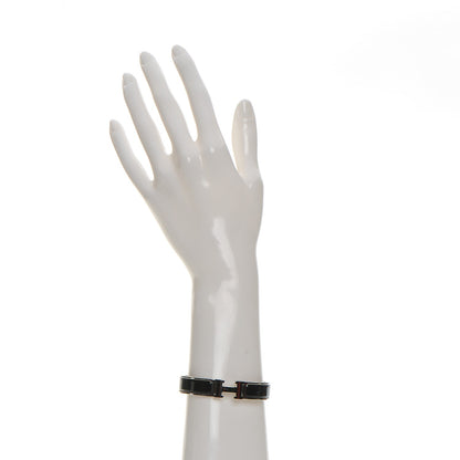 Hermes Enamel Narrow Clic Clac H Bracelet PM Black 2 of 5