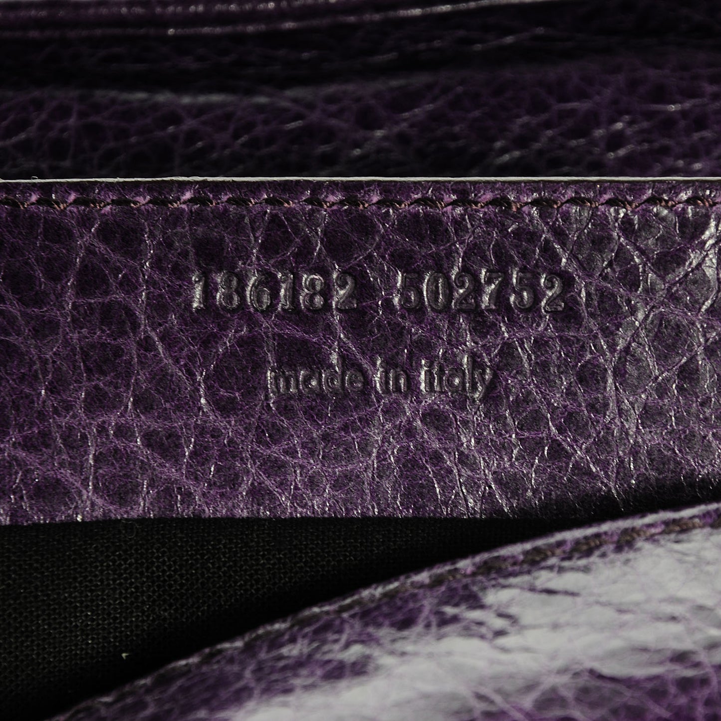 Agneau Giant 21 Silver Hardware Envelope Clutch Raisin