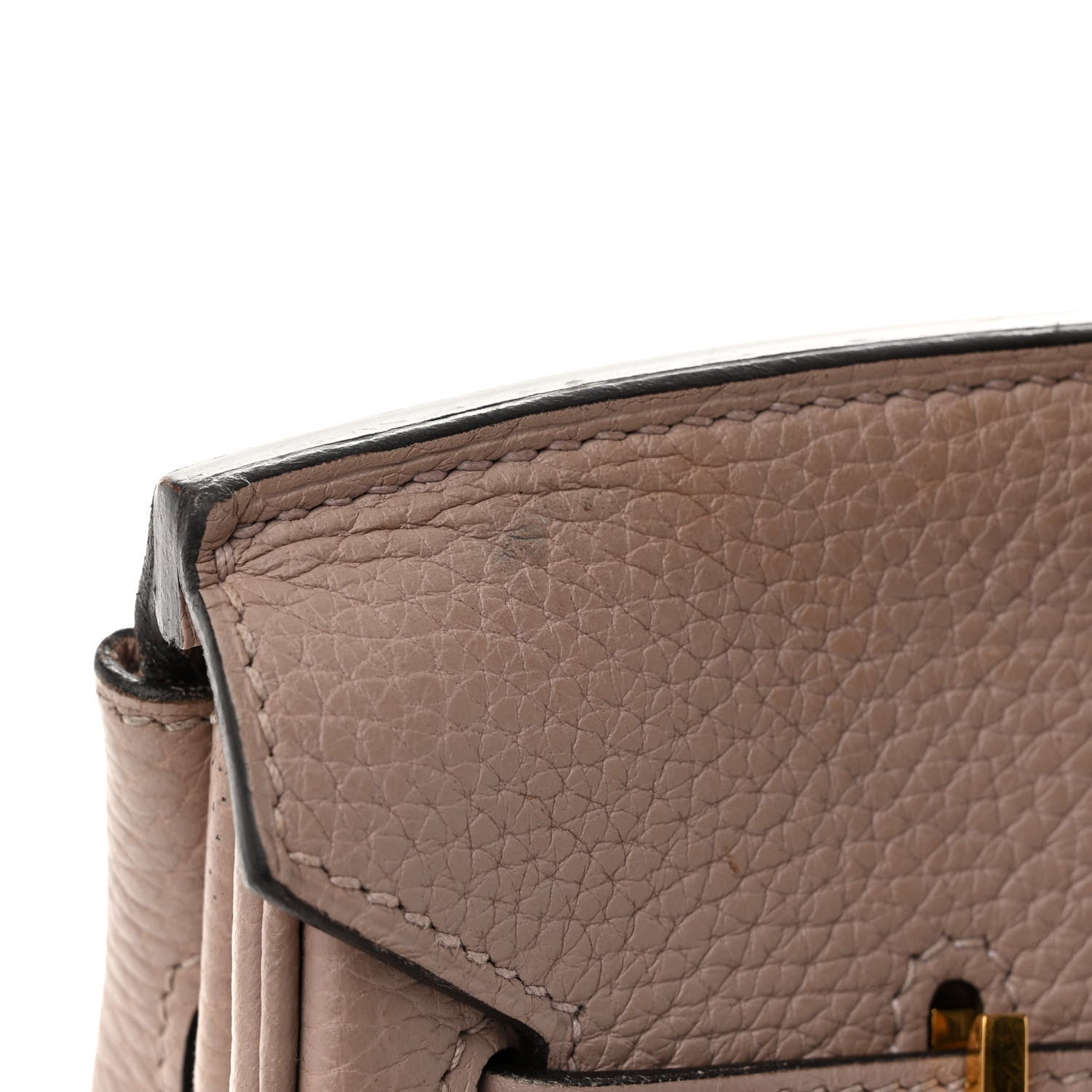 Hermes Taurillon Clemence Birkin 30 Glycine 10 of 13