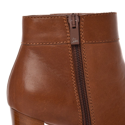 Christian Louboutin Calfskin Janis 85 Booties 36 Cuoio 11 of 11