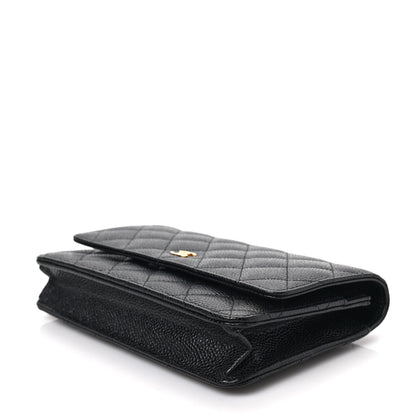Chanel Caviar Quilted Wallet on Chain WOC Black 7 of 7