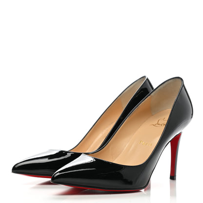 Christian Louboutin Patent Pigalle 85 Pumps 39 Black 3 of 10