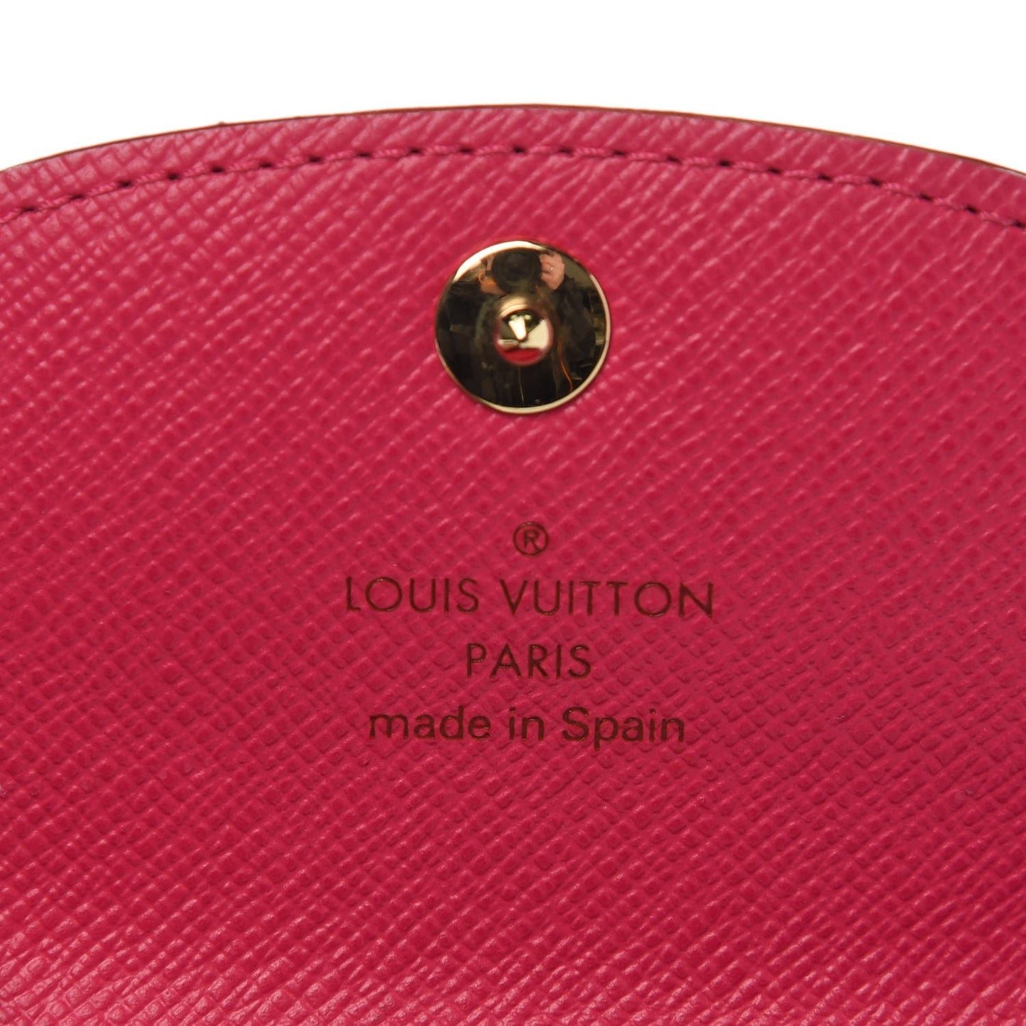 Monogram Multicolor Business Card Holder Black Grenade