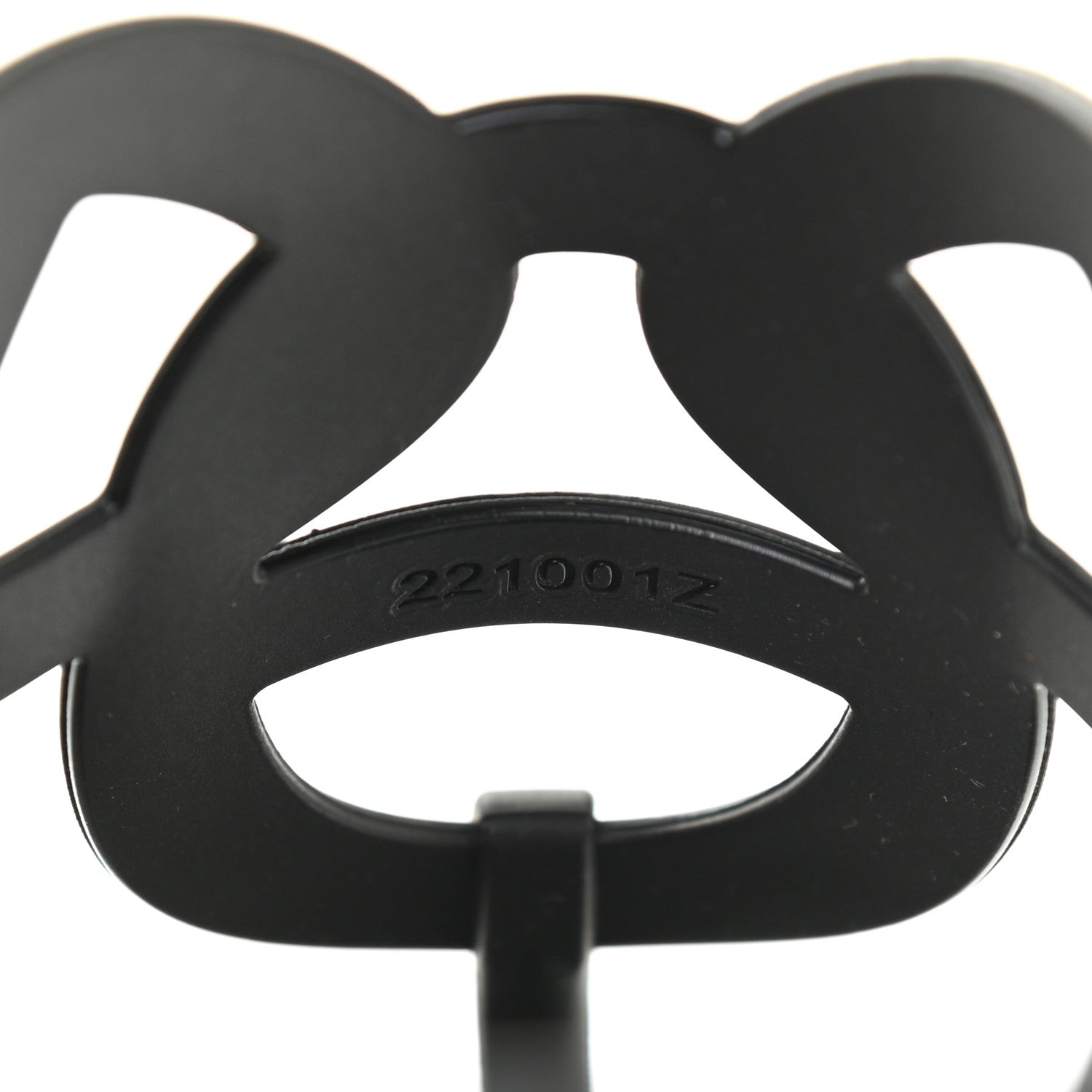Hermes Rubber Womens Egerie Sandals 36 Black 8 of 8