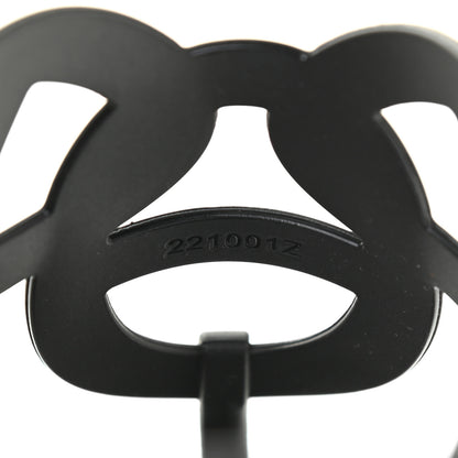 Hermes Rubber Womens Egerie Sandals 36 Black 8 of 8