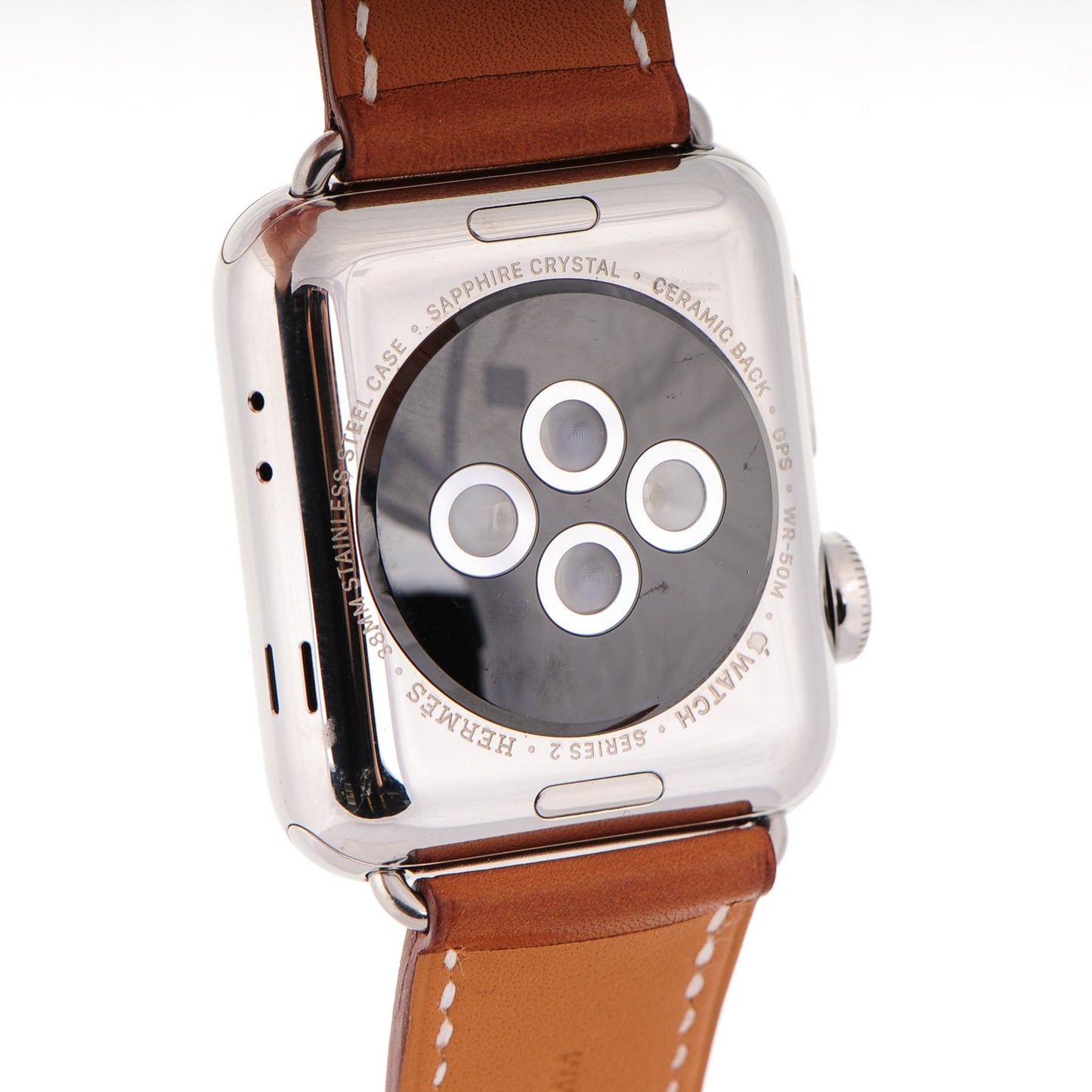 Barenia 38mm Apple Watch II Single Tour Fauve