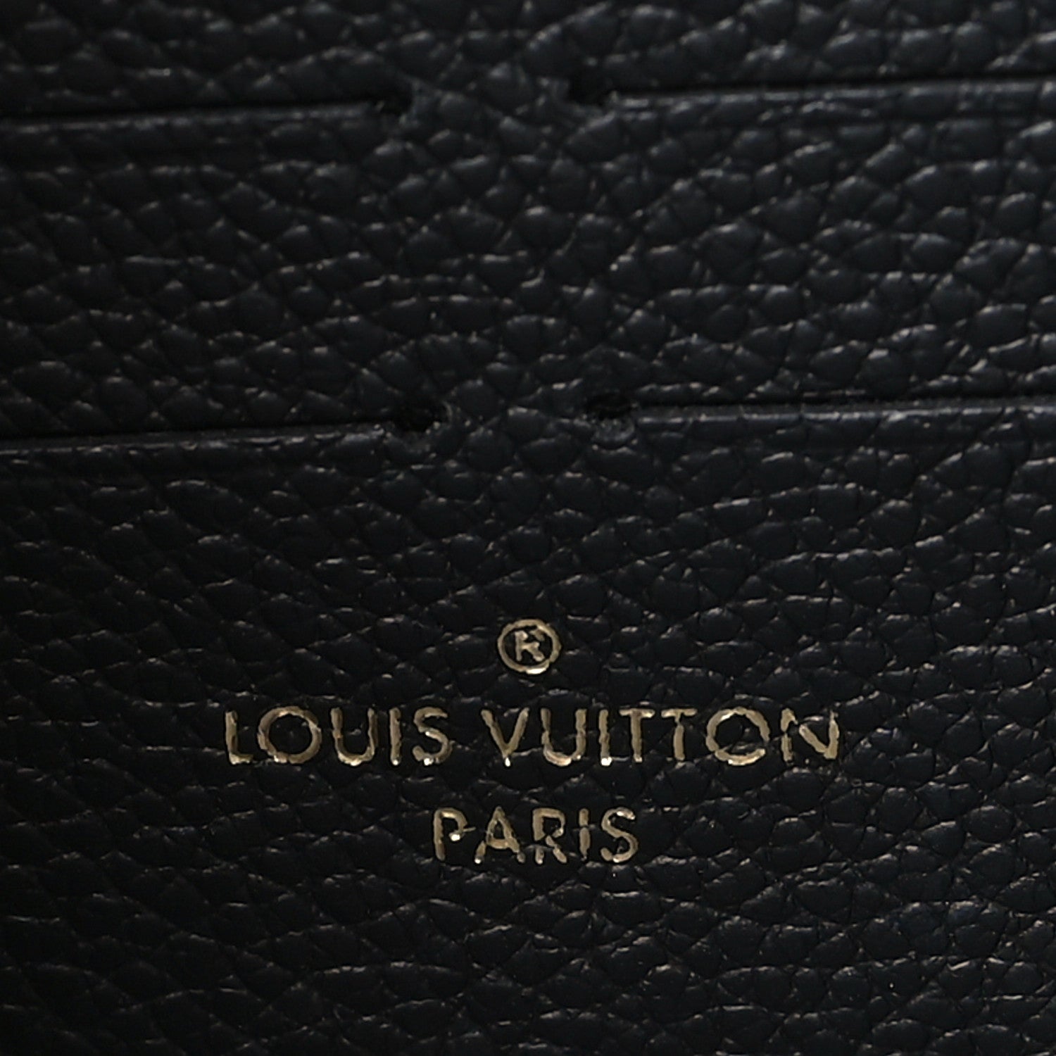 Louis Vuitton Empreinte Vavin Chain Wallet Black 6 of 8