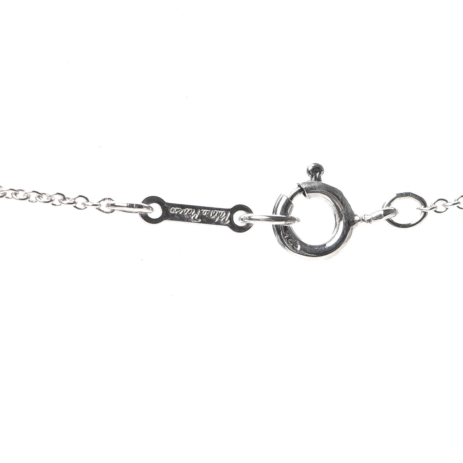 Tiffany Sterling Silver Paloma Picasso Scribble Pendant Necklace 5 of 6