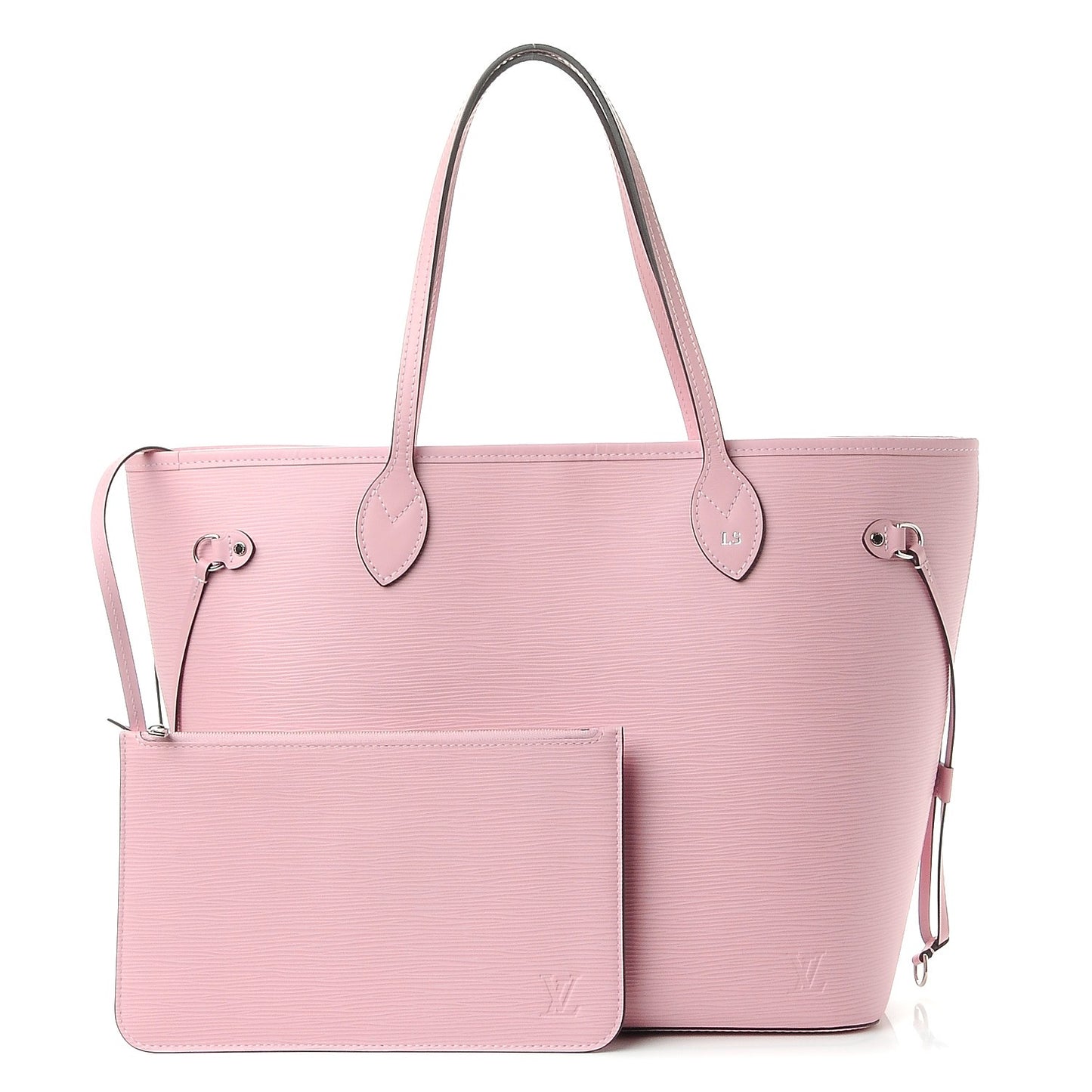 Epi Neverfull MM Rose Ballerine