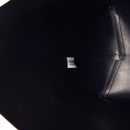 Mansur Gavriel Calfskin Small Shopping Tote Black Blu 7 of 12