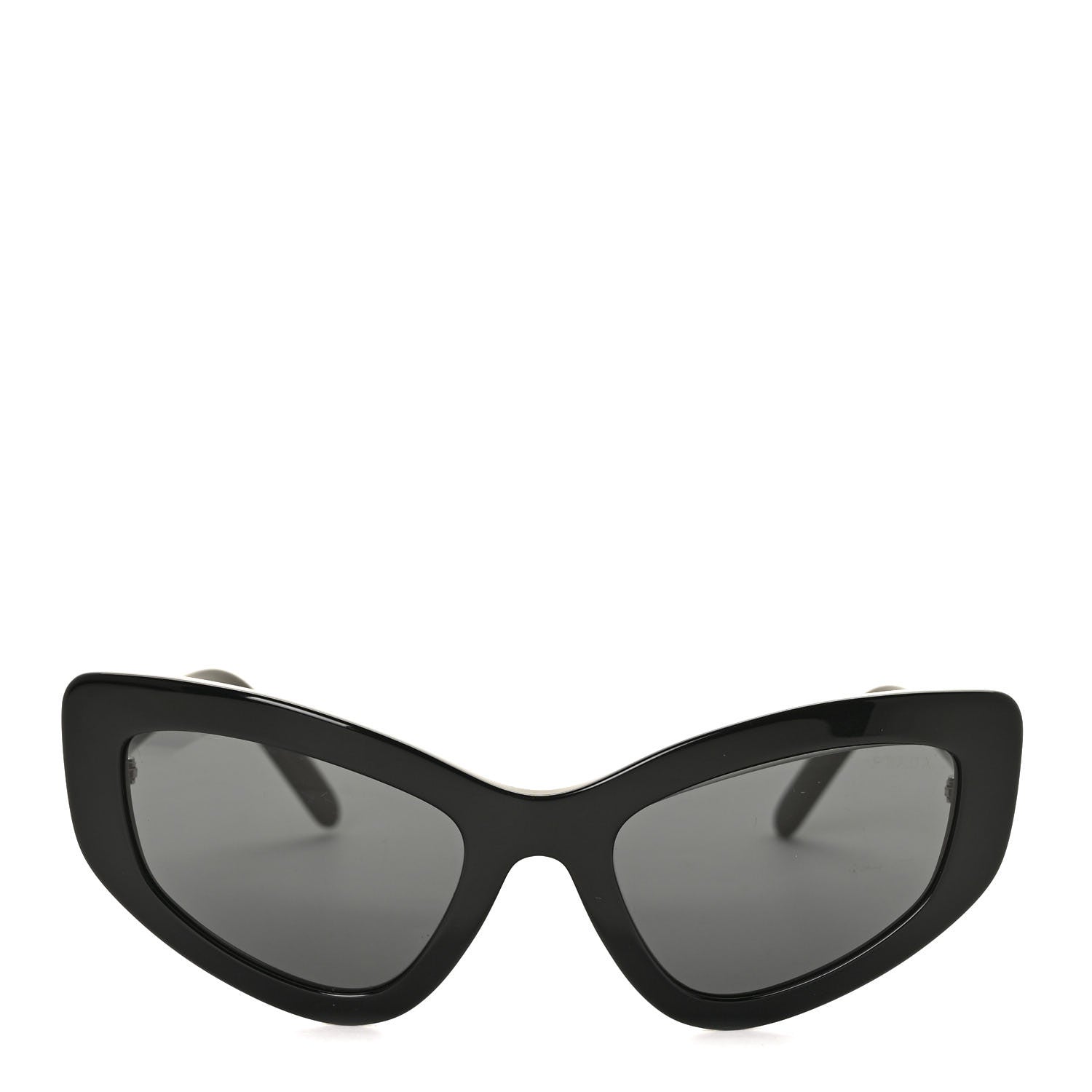 Prada Cat Eye Sunglasses SPR 11V Black 2 of 7