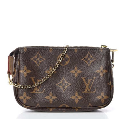 Louis Vuitton Monogram Mini Pochette Accessories 2 of 17