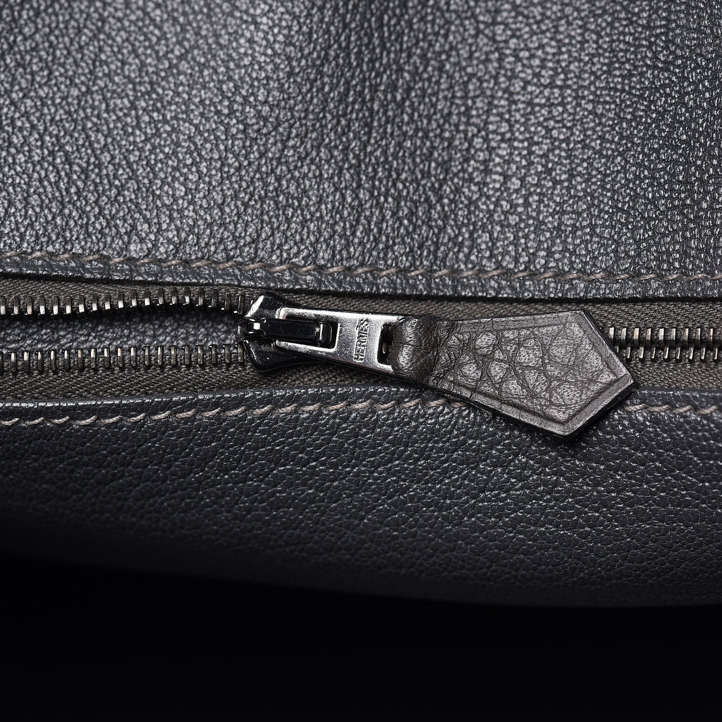 Taurillon Clemence Birkin 35 Graphite