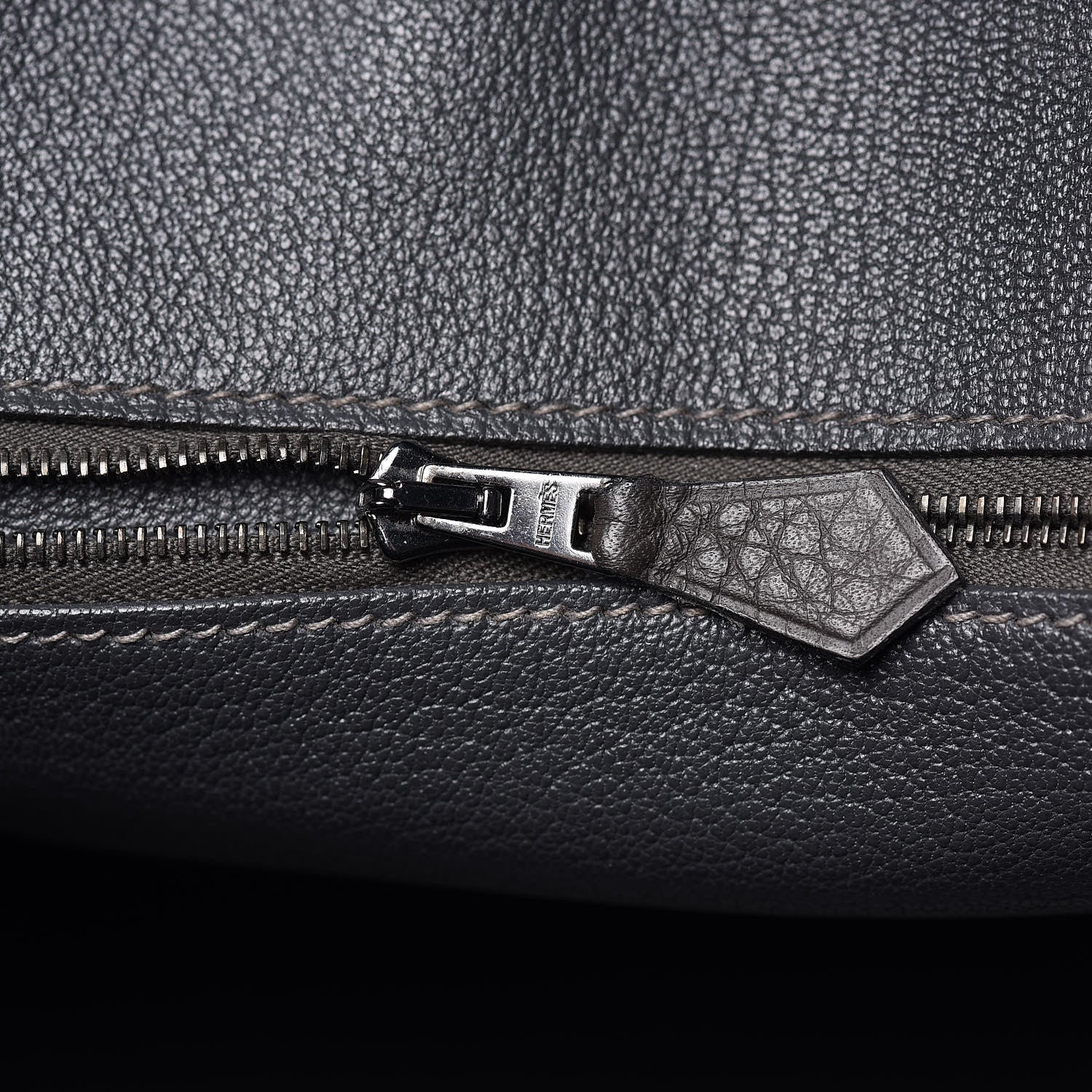 Hermes Taurillon Clemence Birkin 35 Graphite 9 of 35