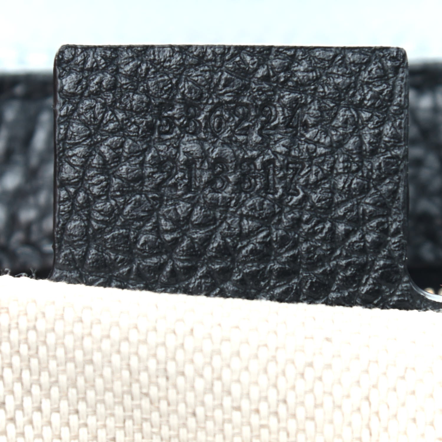 Gucci Pebbled Calfskin Medium Soho Flap Crossbody Black 7 of 9