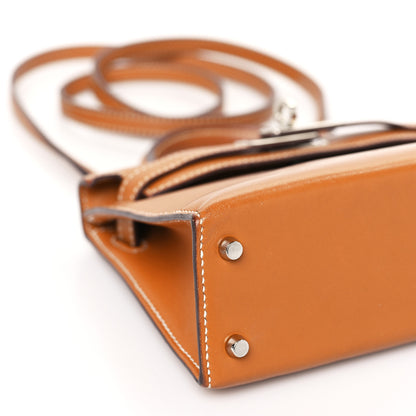 Hermes Veau Butler Mini Kelly Sellier 20 Natural Sable 8 of 12