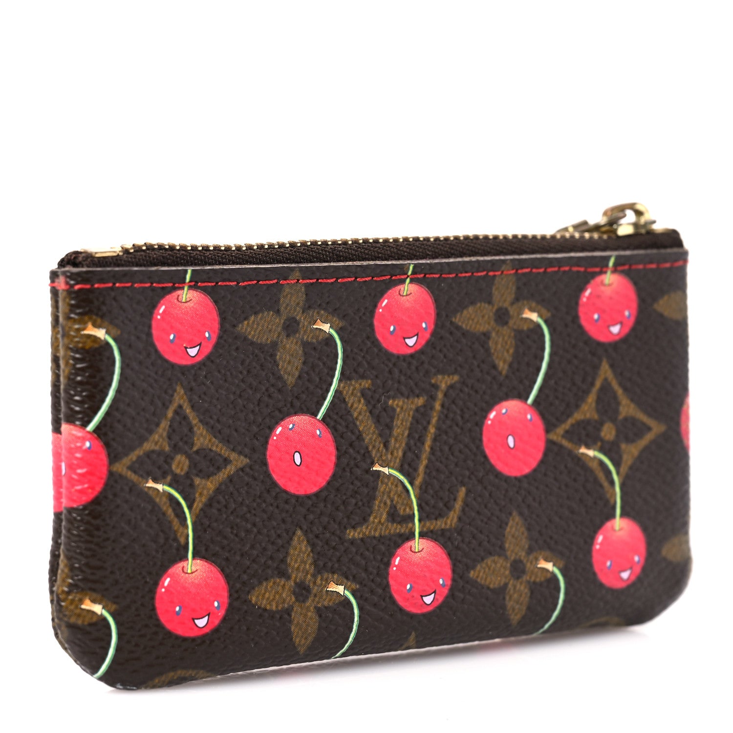 Louis Vuitton Monogram Cerises Key Pouch 3 of 9