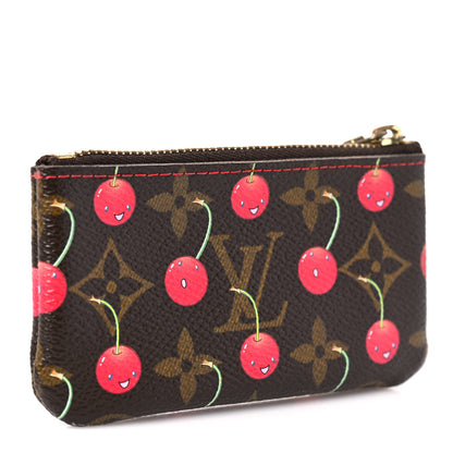 Louis Vuitton Monogram Cerises Key Pouch 3 of 9