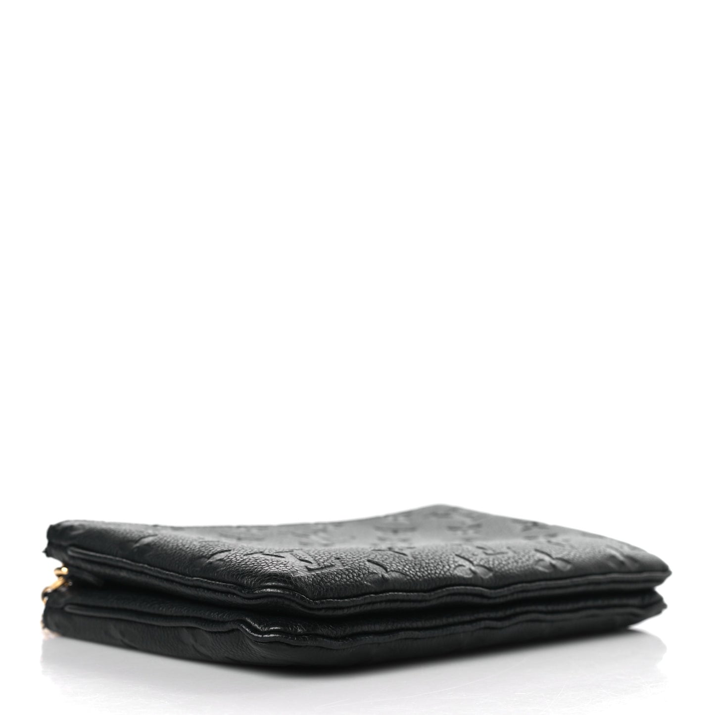 Empreinte Double Zip Pochette Black