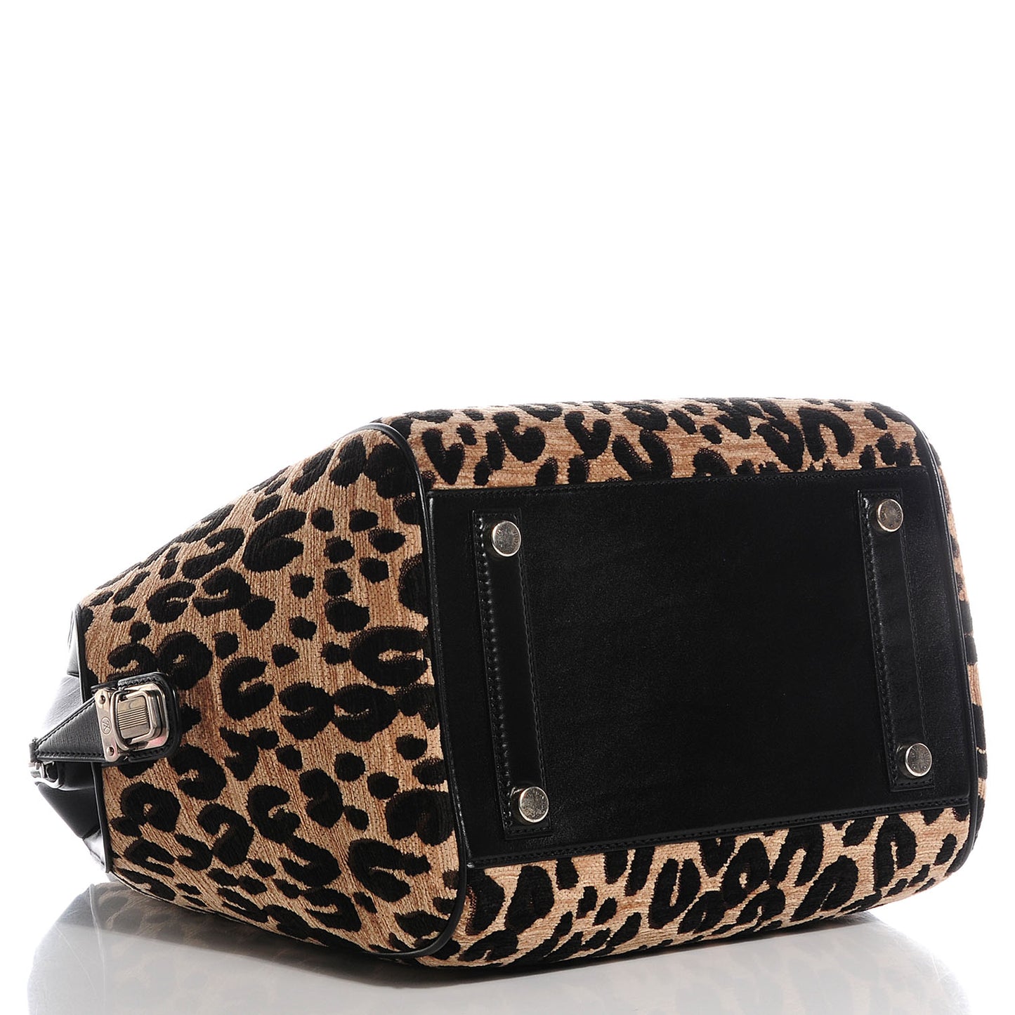 Leopard North South Tote
