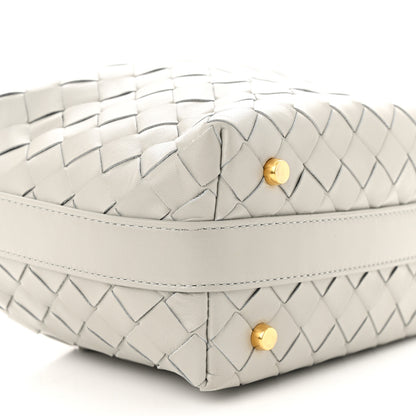 Bottega Veneta Calfskin Nappa Intrecciato Mini Wallace Agate Grey 9 of 10