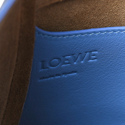 Loewe Calfskin Small Hammock Nugget Shoulder Bag Celestine Blue 6 of 9