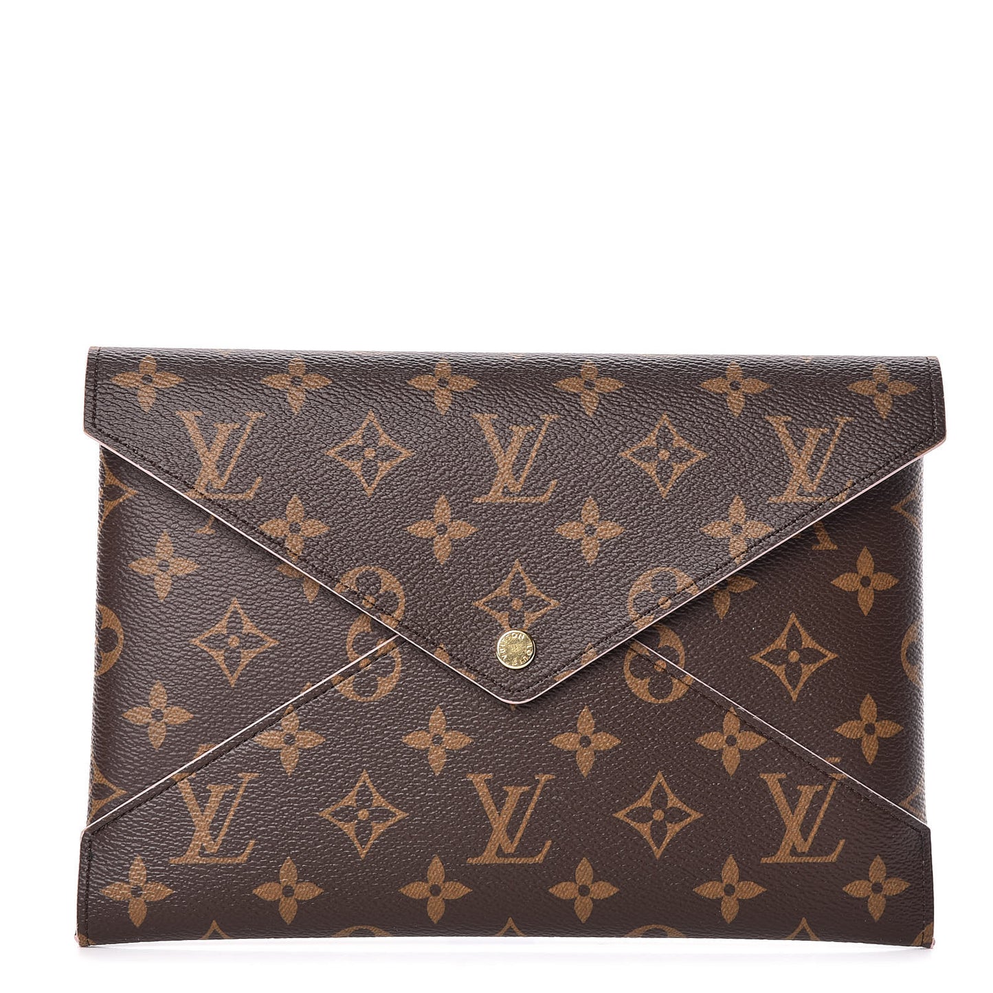 Monogram Large Kirigami Pochette Insert Rose Ballerine