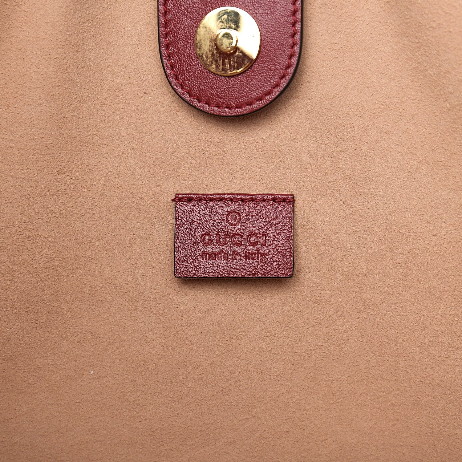 Gucci Tweed GG Monogram Large Rajah Chain Tote White Black Romantic Cherry 5 of 10